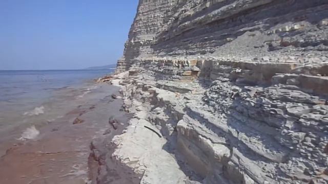 Дивноморск, море до уступа за нудистский пляж 25 07 2017г смотреть онлайн