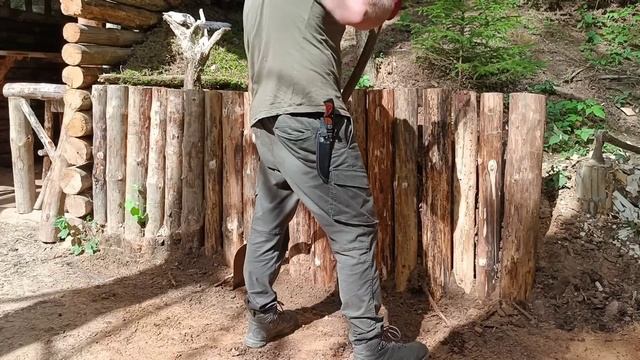 Лесное жилище - землянка, готова принимать гостей | бушкрафт | Bushcraft.