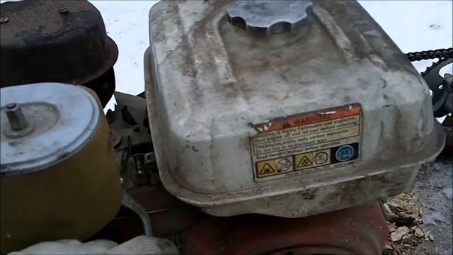 Готовимся к зиме, колем дрова для бани смотреть онлайн