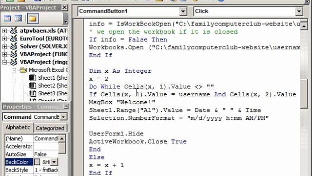 Attendance Login Logout UserForm using Excel VBA смотреть онлайн
