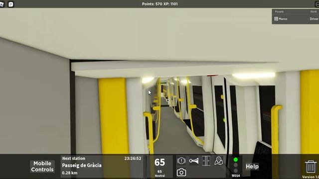 ROBLOX Metro Simulator Barcelona Driving The BVG Class HK Train Reviewing! (ROBLOX METRO SIMULATOR) смотреть онлайн