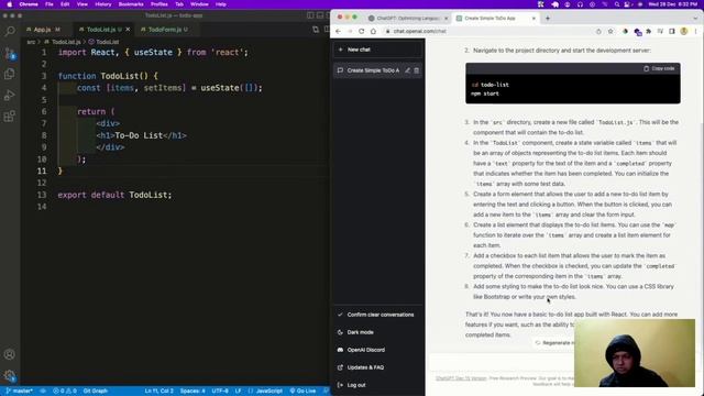 Did ChatGPT build-ed my React App in minutes? смотреть онлайн