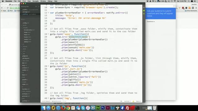 Gulp Tutorial смотреть онлайн