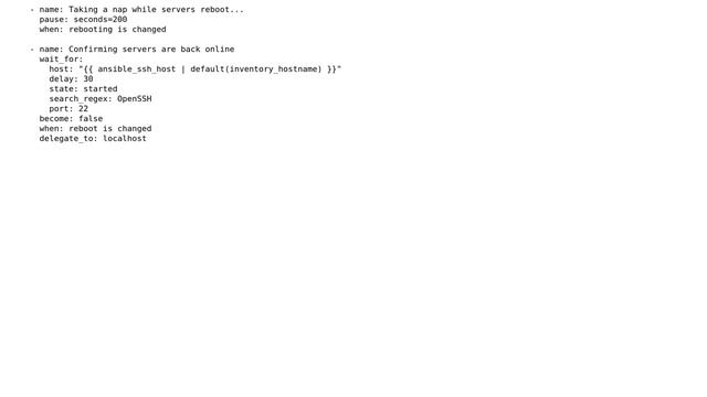 Unix & Linux: How to set ansible playbook to reboot servers? (2 Solutions!!) смотреть онлайн