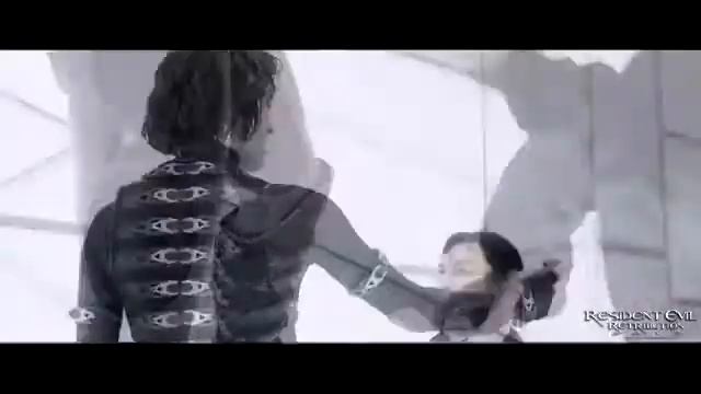 Resident Evil Retribution Alice Fights scene on corridor смотреть онлайн