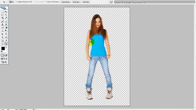 Работа с Adobe Photoshop CS2 урок"1" смотреть онлайн