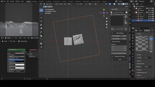 how to create environment in blender | 33 | Blender 3.6 | Photoshop | Wolf73 смотреть онлайн