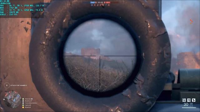 Battlefield 1 RTX 4070 Ti Ryzen 5800x3d PC 4K 120Hz Cape Helles смотреть онлайн