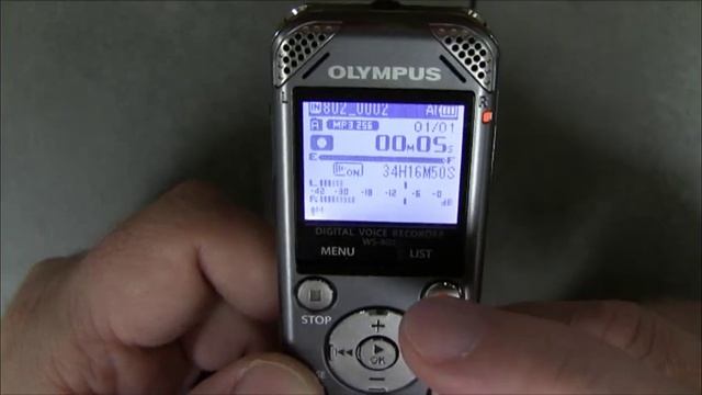 Olympus digital voice recorder WS-802 смотреть онлайн