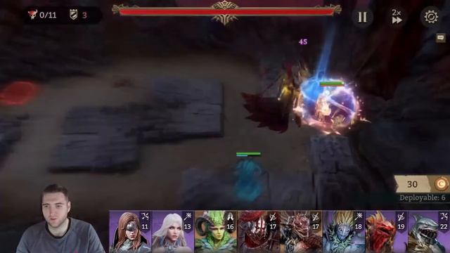 HOW TO BEAT E2-11 all difficulties/stars - Watcher of Realms смотреть онлайн