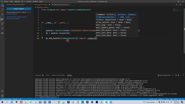 ?? Conectar MT4 con TELEGRAM usando PYTHON * Clase 2 * ?? смотреть онлайн