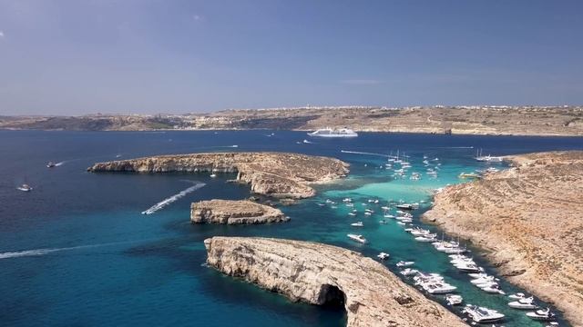 Comino Blue Lagoon Malta Drone смотреть онлайн