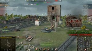 Тактика в укрепах на 6 лвл карта ЭНСК клан VAMP_ мт-25 тащит World of Tanks (wot)