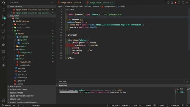 Understanding sveltekit Data fetching client side/server side #07 смотреть онлайн