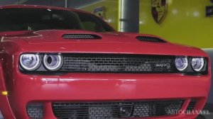 Сумасшедший автомобиль Dodge Challenger SRT!