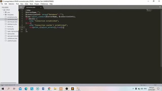 TUTORIAL ON HOW TO CONNECT PHP TO MICROSOFT SQL SERVER 2014 смотреть онлайн