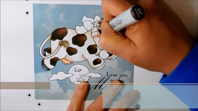 Love you to the Moon and Back Whimsy Stamps Digital Products смотреть онлайн