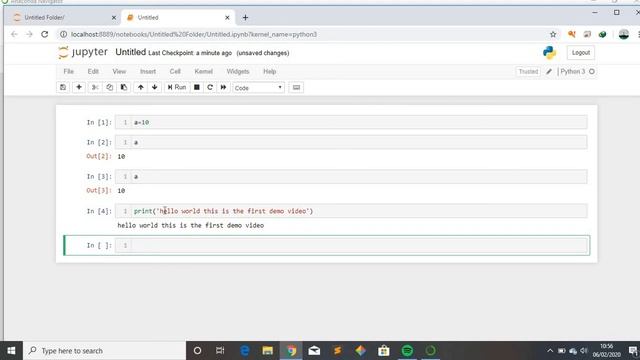 Getting start with jupyter notebook for python смотреть онлайн