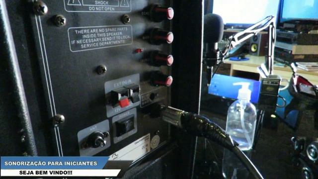 LIGAÇÃO DE MESA DE SOM EM CAIXA AMPLIFICADA смотреть онлайн