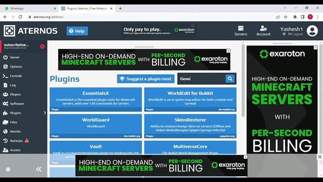 How Bedrock Players Can Play With Java Edition Players In An Aternos Server | Minecraft смотреть онлайн