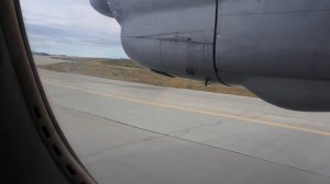 АН-24 Взлет с Анадыря