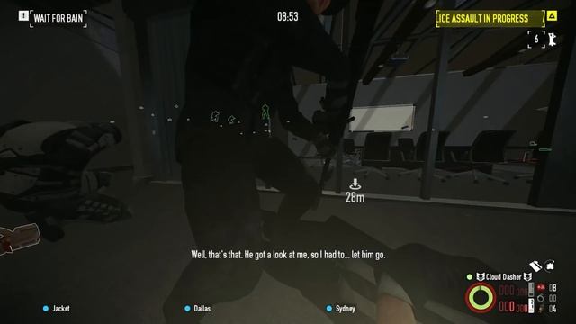 Payday 2 - The Diamond heist (One down / No kills) смотреть онлайн