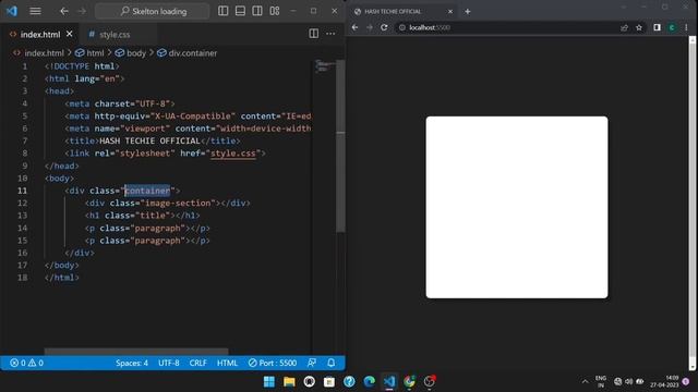 Skeleton Loading Animation Effect Using CSS смотреть онлайн