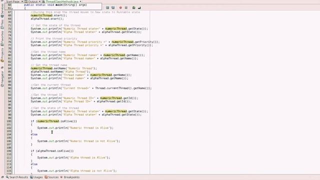 Java Thread Methods | Java Thread tutorial (Java Tutorial) смотреть онлайн