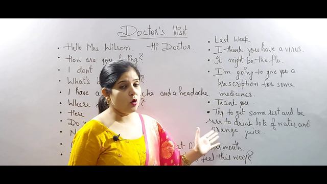 Practice English Conversation on Doctor's Visit and Car Accident| Free Spoken English Course day-25 смотреть онлайн