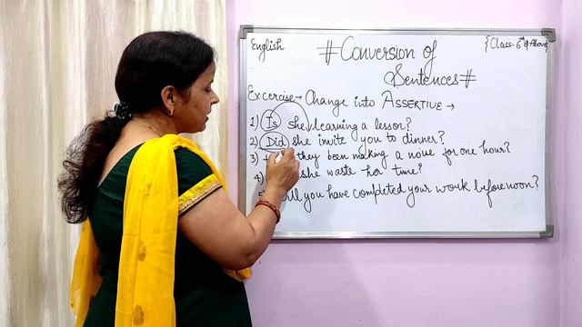 Conversion of Sentences | Interrogative to Affirmative/Positive | Worksheet - 05 | English Grammar смотреть онлайн