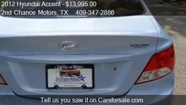 2012 Hyundai Accent GLS 4-Door for sale in Beaumont, TX 7770 смотреть онлайн