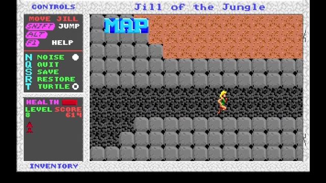 Jill of the Jungle (DOS) - A Platformer from the Golden Age of DOS - Saturday Afternoon Gaming смотреть онлайн