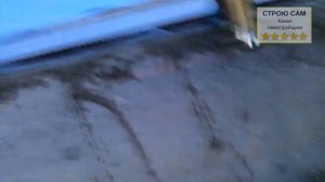 Залили кривой фундамент  Смотрите как его выровняли перед укладкой плит  перепады до 6 см