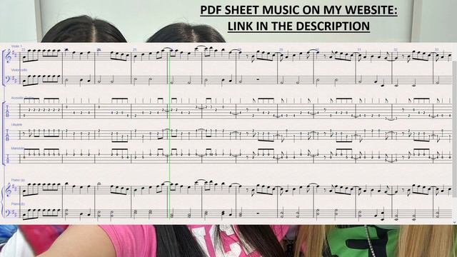 CUPID by FIFTY FIFTY - Sheet Music for Guitar Tab, Piano, Violin, Ukulele Tab, Mandolin Tab, Cello смотреть онлайн