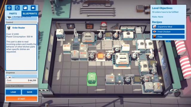 Automachef Campaign Part 10: Calories Insanity | Walkthrough 100% Efficiency смотреть онлайн