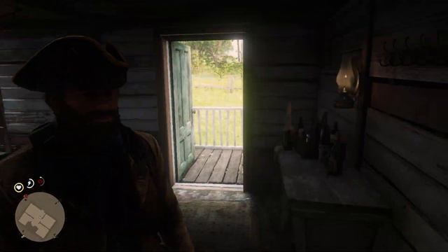 Collectibles and money in a strange house on the side of a mountain in Arthur Red Dead 2 map смотреть онлайн