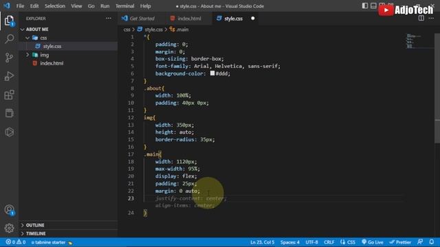 How to Create an About Us Page Using HTML and CSS | Step-by-Step Tutorial for Beginners смотреть онлайн
