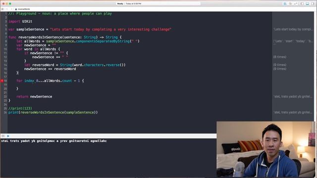 Swift Fun Algorithms #5: Reverse every other word смотреть онлайн