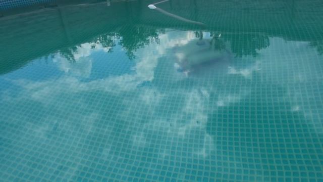 Подводный пылесос - робот INTEX // Каркасный бассейн Intex