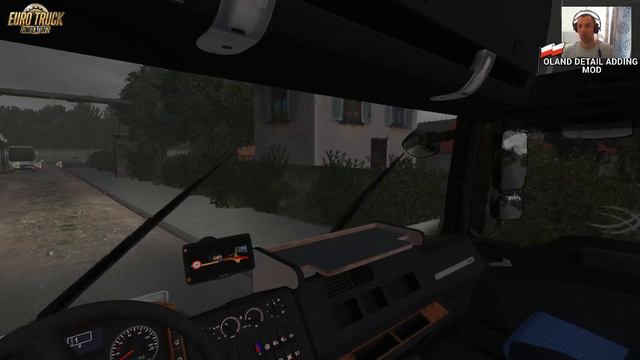 ETS 2 Traski z gabarytem "PDA i DLC ACTROS TUNING PACK" смотреть онлайн