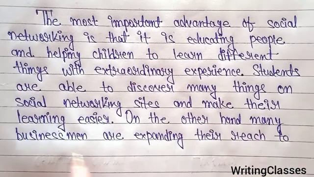Write an essay on "Social Networking"||Essay on Social Networking||Social Networking||Essay смотреть онлайн