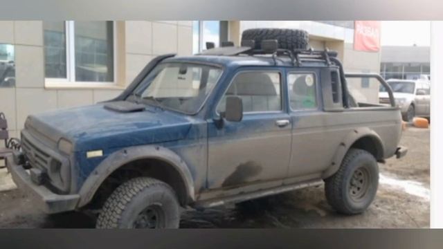 Лада 2329: редкий пикап на базе «Нивы» смотреть онлайн