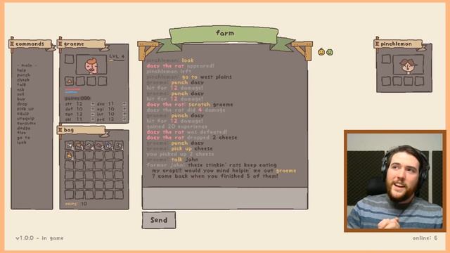 TEXT-BASED MMO ADVENTURE - Let's Play Chatventures - Sokpop Collective #55 | 2 Left Thumbs смотреть онлайн