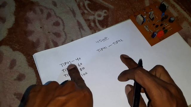 Tip41a/tip42a/tip41b/tip42b/tip41c/tip42c/ Transistor Voltage Dataseet/#electronicsVerma
