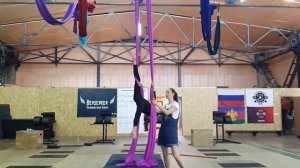 Aerial silks воздушные полотна