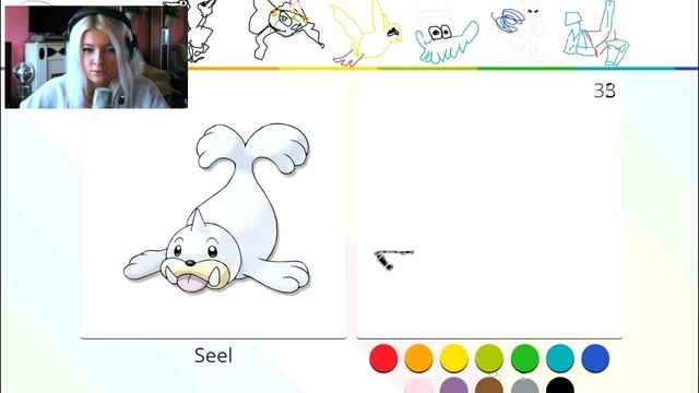 РИСУЕМ ПОКЕМОНОВ | Pokedraw смотреть онлайн