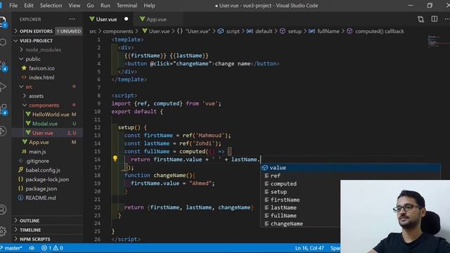 9- Vue 3 - Composition API - Computed | شرح فيو 3 смотреть онлайн