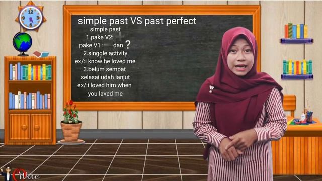 simple past VS past perfect with Sarah Rahmawati смотреть онлайн