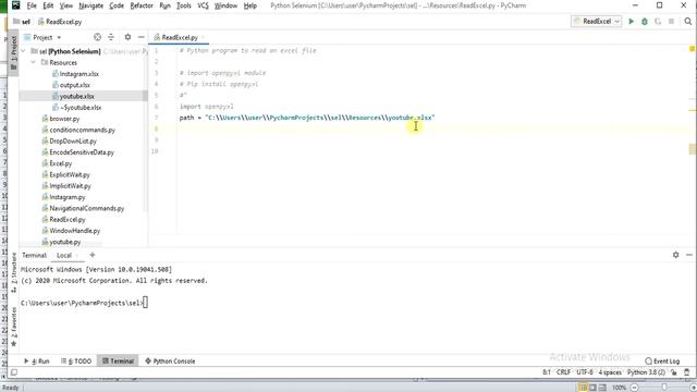 OPENPYXL TUTORIAL - How To Read Excel Value Using Openpyxl Module Library смотреть онлайн