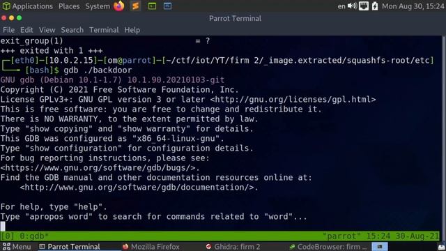 Reversing backdoor from firmware of IOT devices | Video walk-through of Firm2 challenge from wormco смотреть онлайн